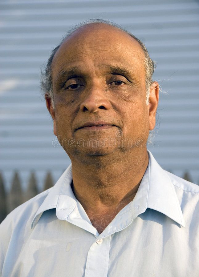 Old Indian Man stock image_ Image of older, pension, retired - 2395737